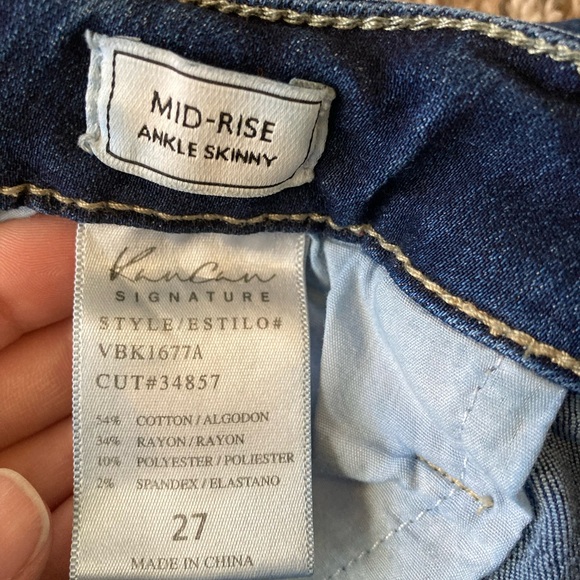 Kancan mid rise distressed jeans - Picture 3 of 5